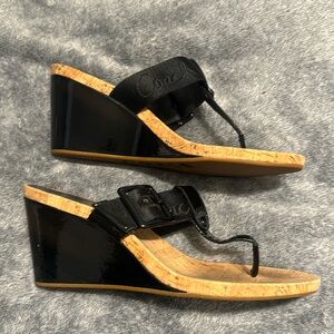 Coach sandals 9 black very cute 🥰